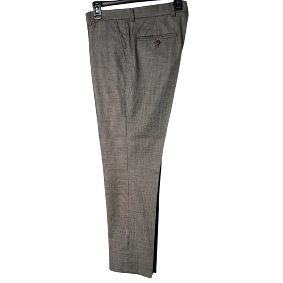 Jos A Bank 38S Light Brown/Tan - Small Shepards Check/houndstooth - Picture 4 of 4